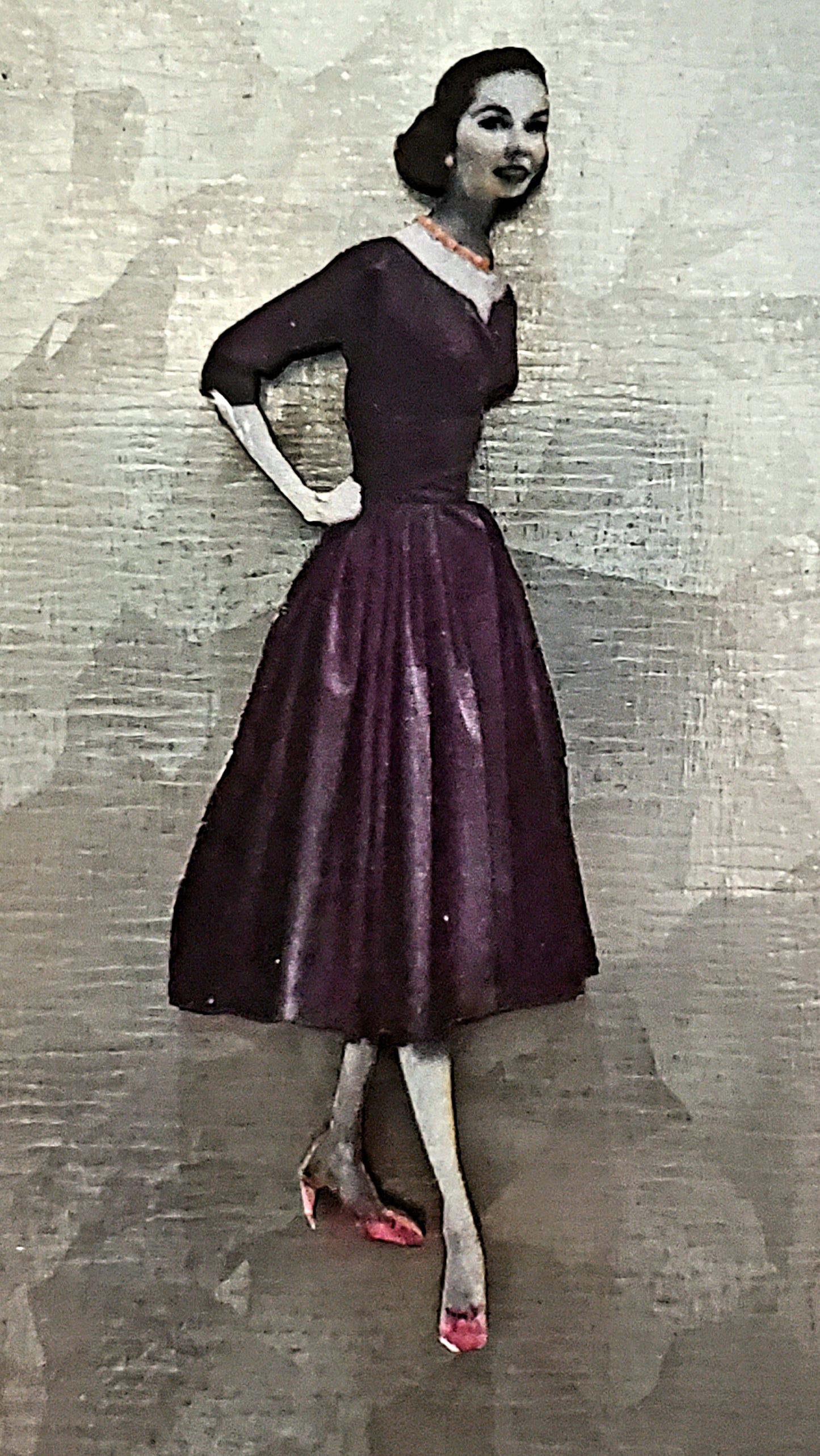 1950's Fashion Model Magnets
