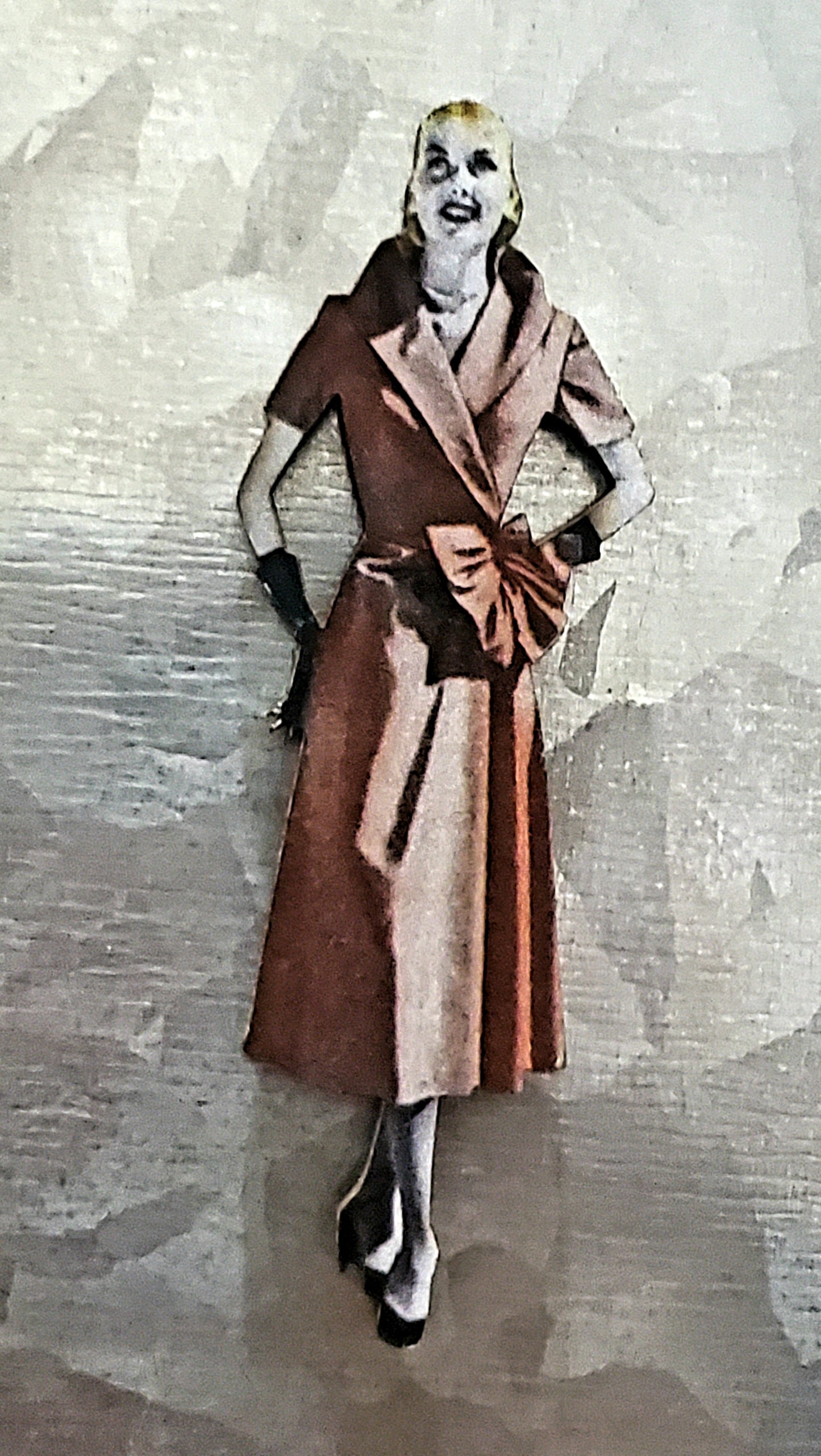1950's Fashion Model Magnets