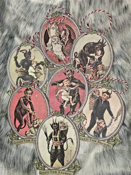Gruss vom Krampus paper Ornaments