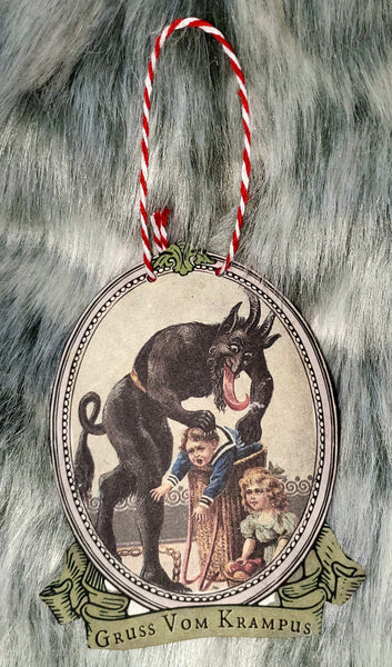 Gruss vom Krampus paper Ornaments