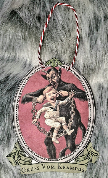 Gruss vom Krampus paper Ornaments