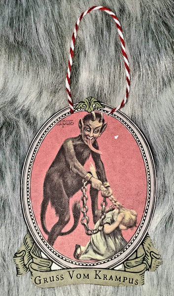 Gruss vom Krampus paper Ornaments