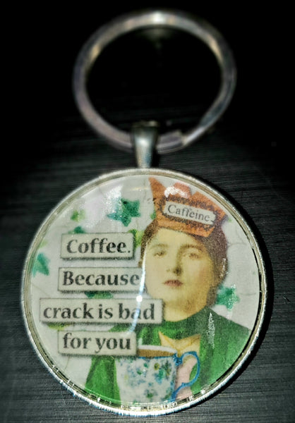 Coffee Queen Key Chains