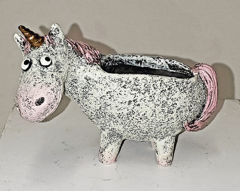 Percival the Unicorn Planter by Blob House™