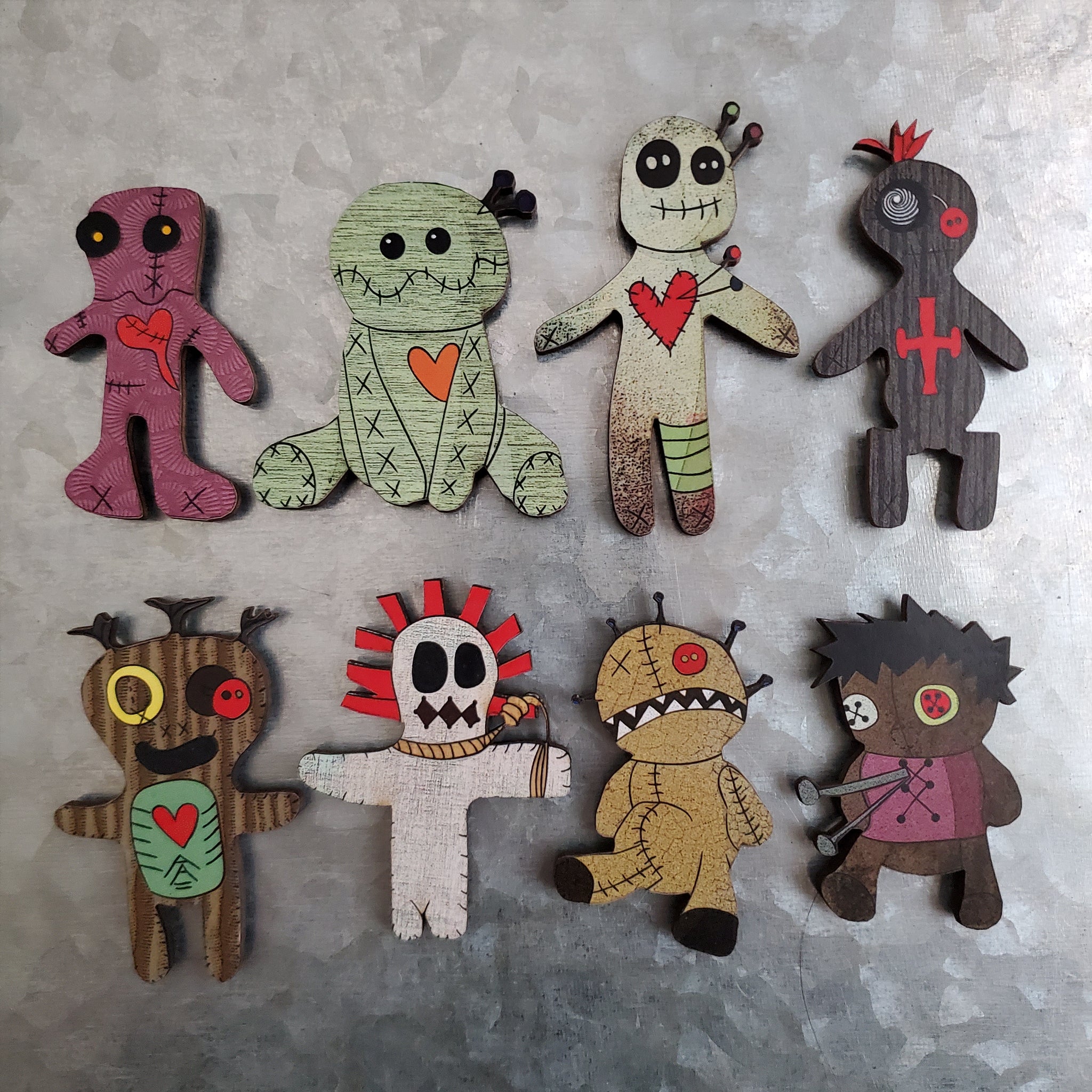 Voodoo Doll Magnets