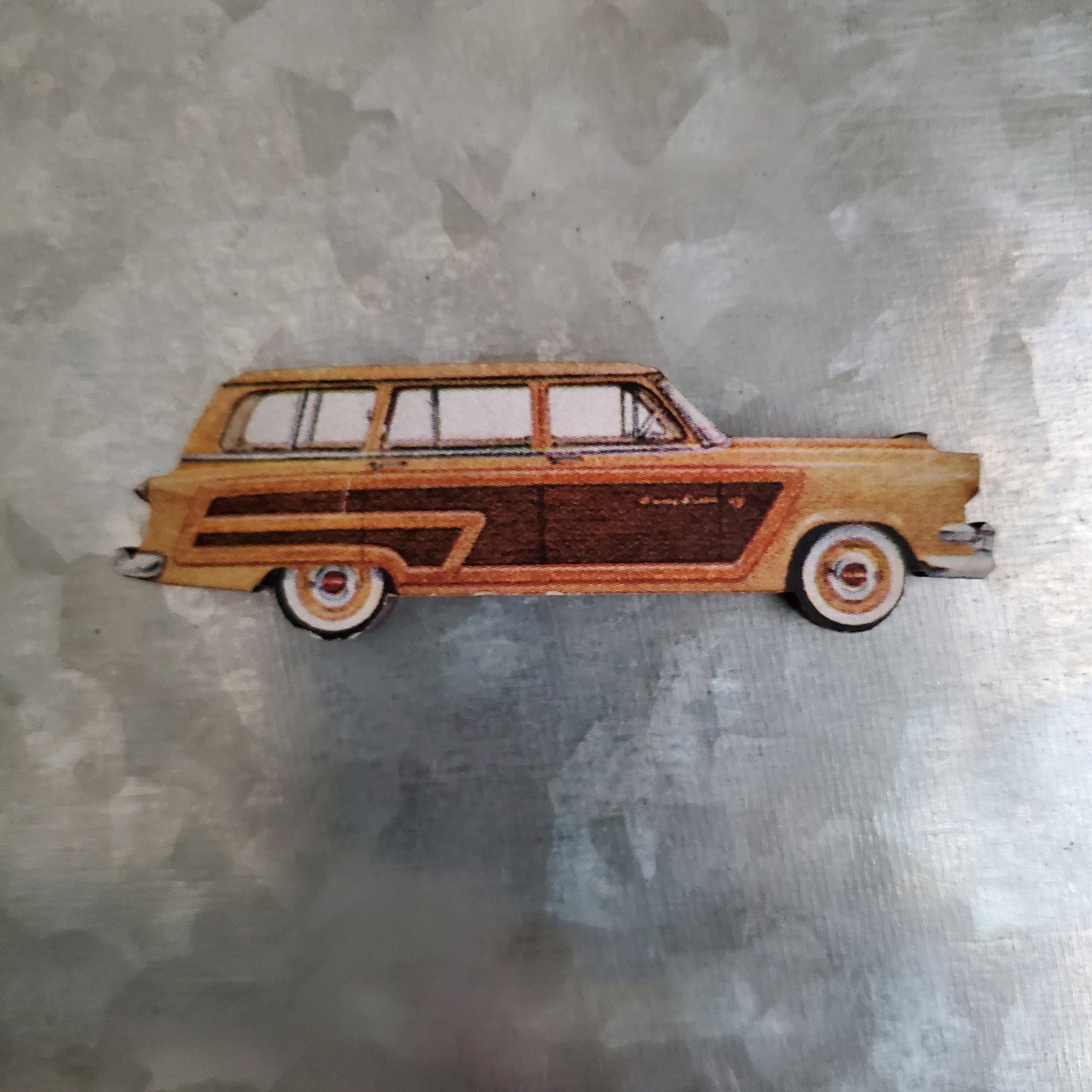 Woodie Wagon Magnet