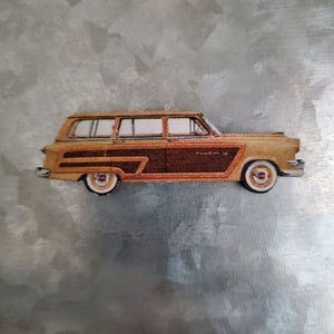 Woodie Wagon Magnet