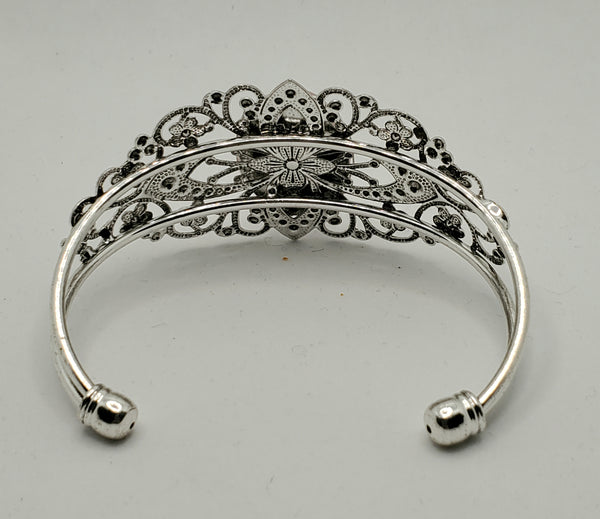 Victorian Style Rose Quartz Bracelet