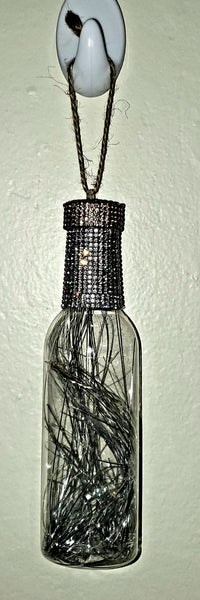LED Champagne Bottle Ornament