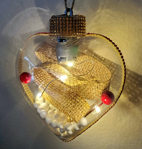 LED Heart Ornament