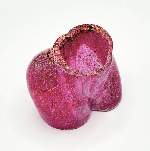 Atomic Pink Luscious Derriere Vase