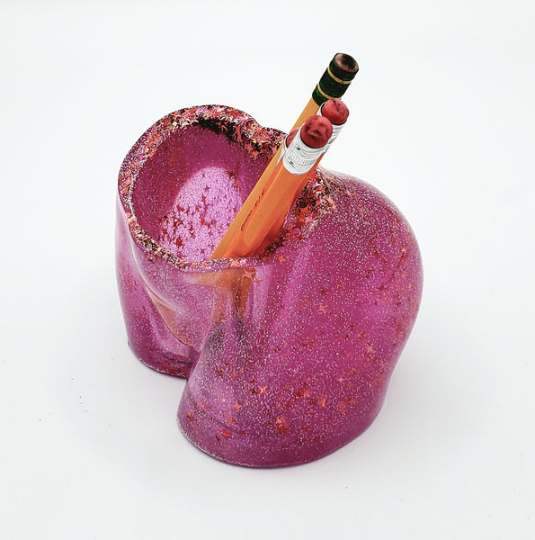 Atomic Pink Luscious Derriere Vase