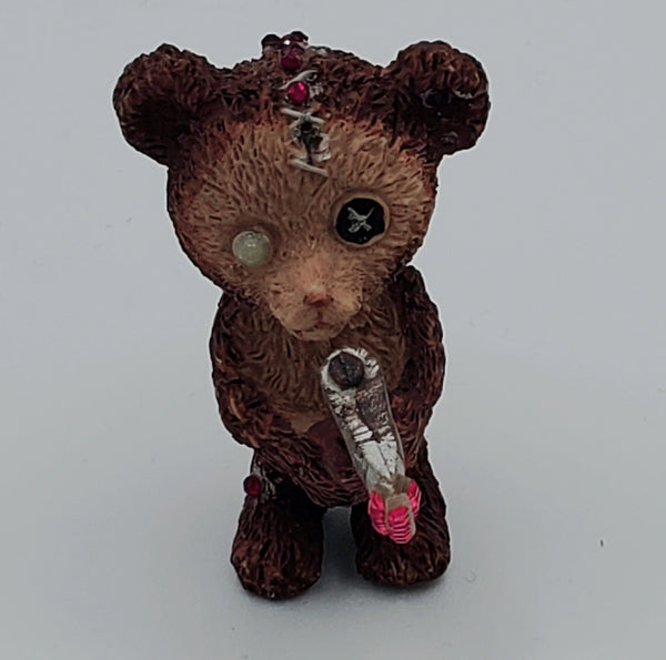 Psycho Teddy Mini Figurine