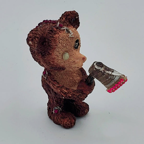 Psycho Teddy Mini Figurine