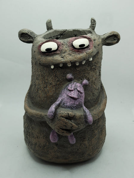 "Baby Love" Mama Monster Planter by Blob House™