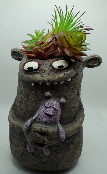 "Baby Love" Mama Monster Planter by Blob House™