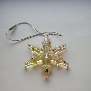 Ombre Small Snowflake Ornament
