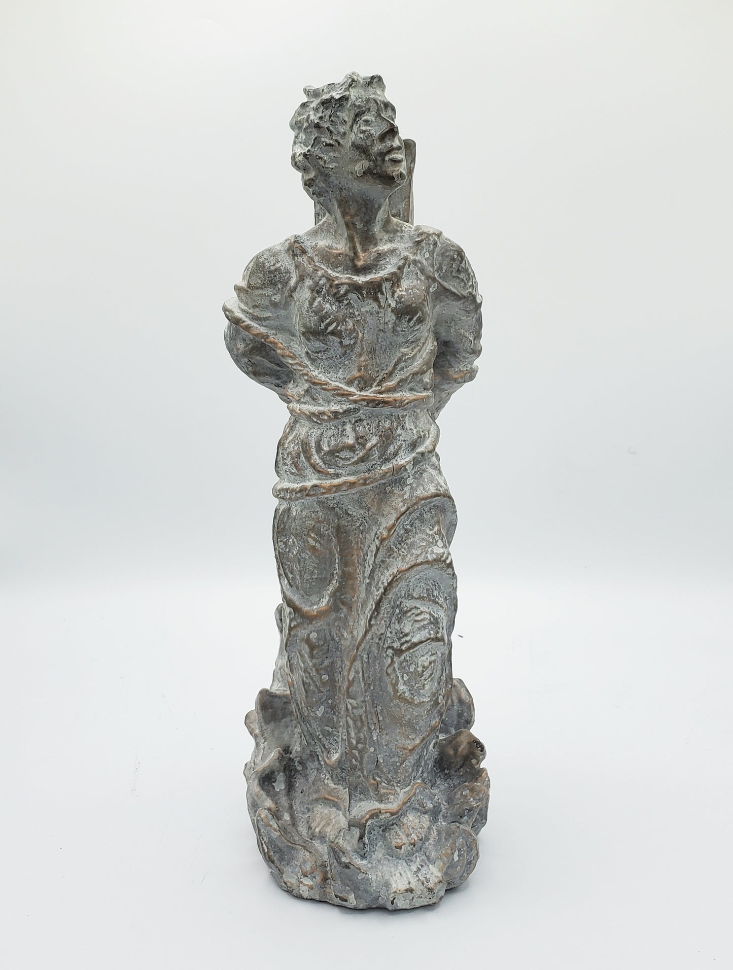 St. Joan of Arc at the Stake Sculpture