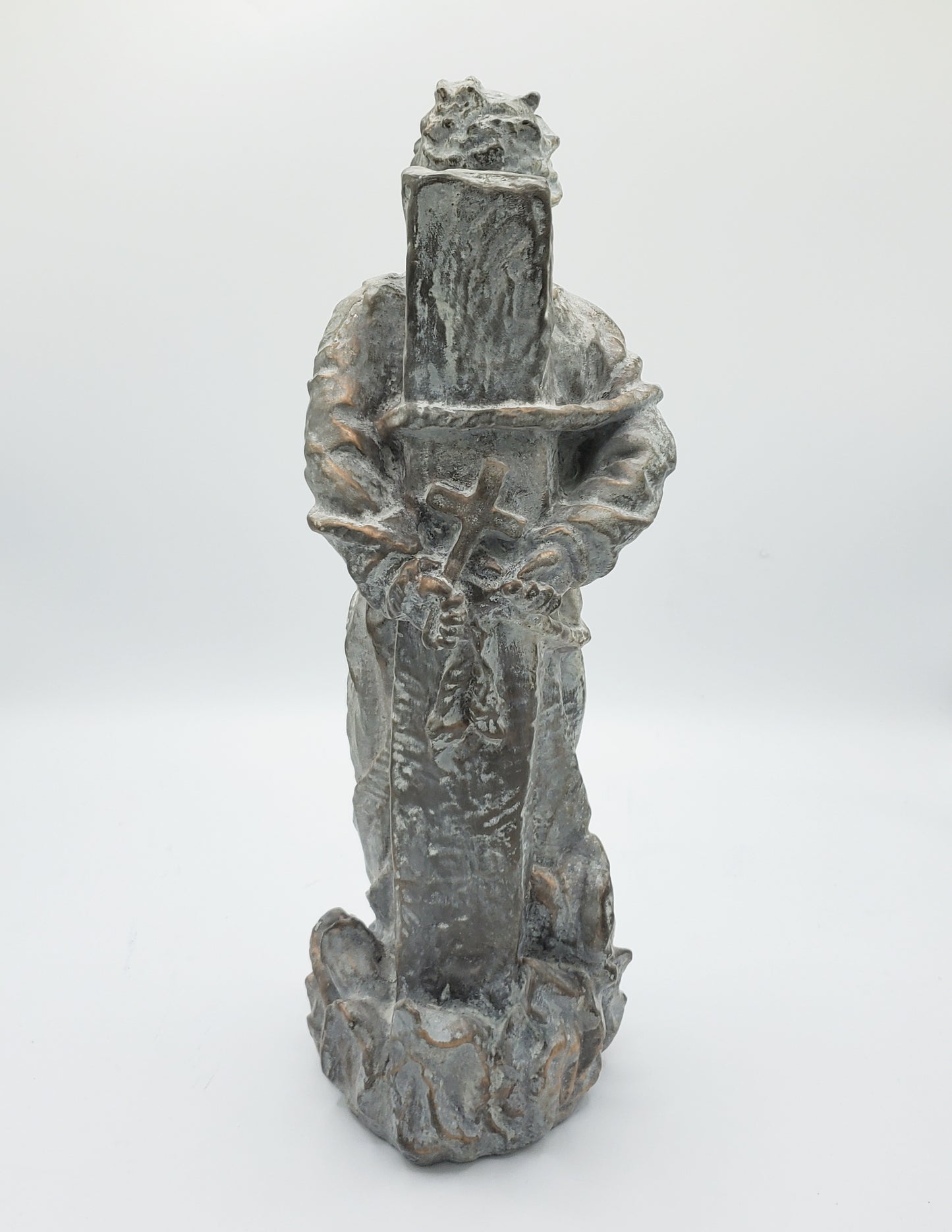 St. Joan of Arc at the Stake Sculpture