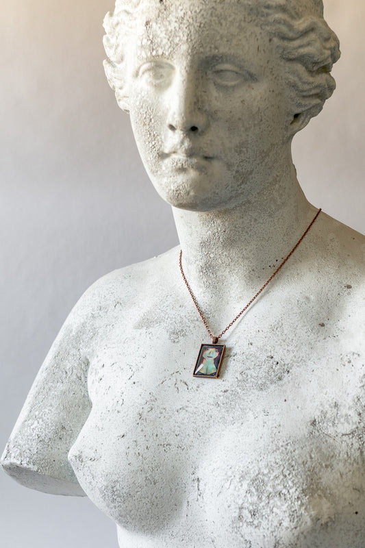 Toxie Bell Cabochon Necklace