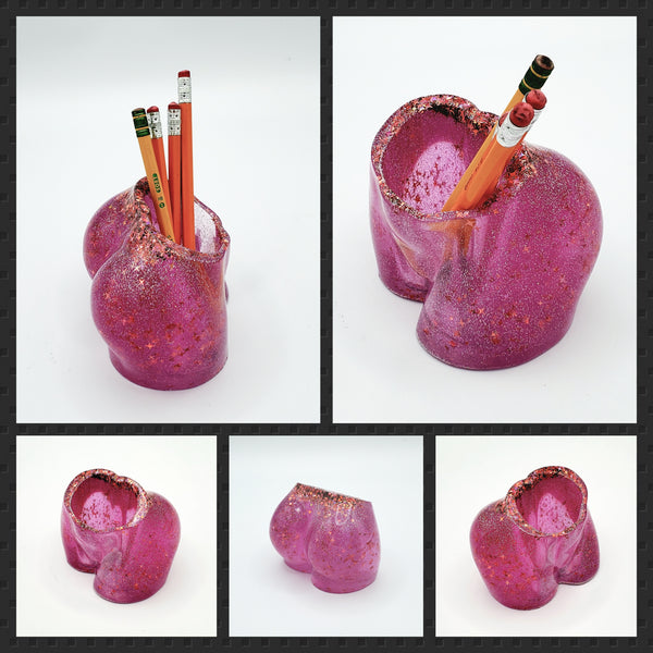 Atomic Pink Luscious Derriere Vase