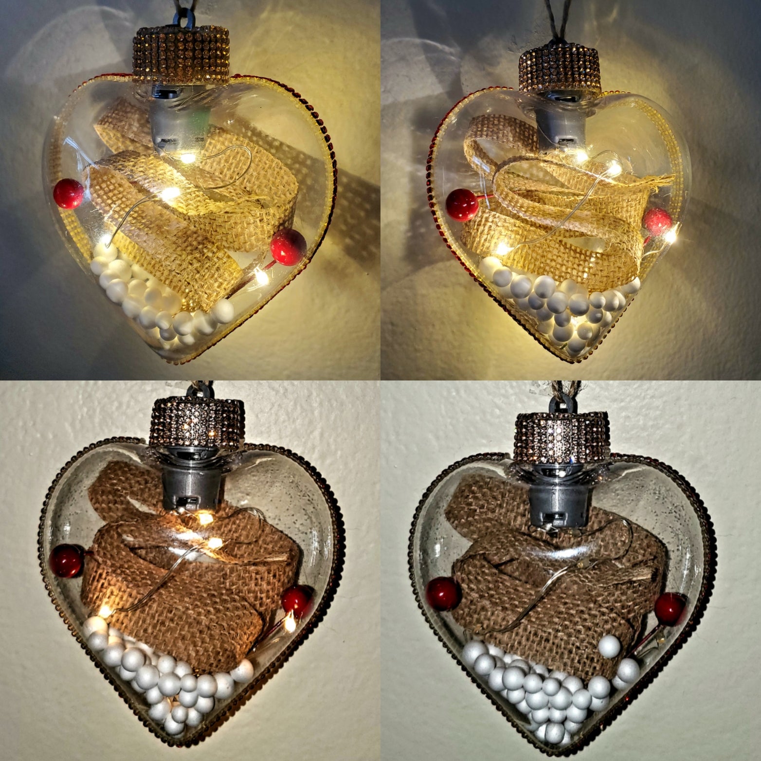 LED Heart Ornament