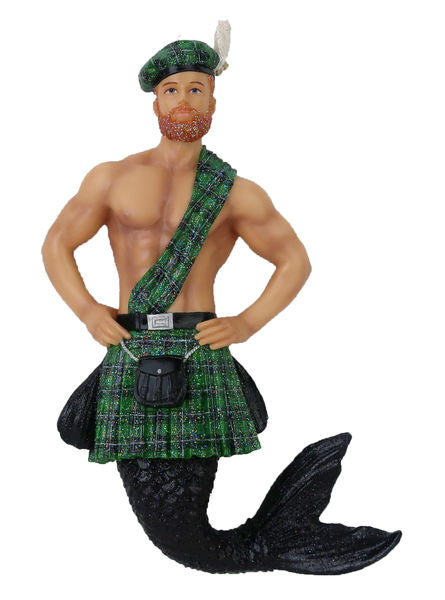 Keltic Kelly Merman Ornament