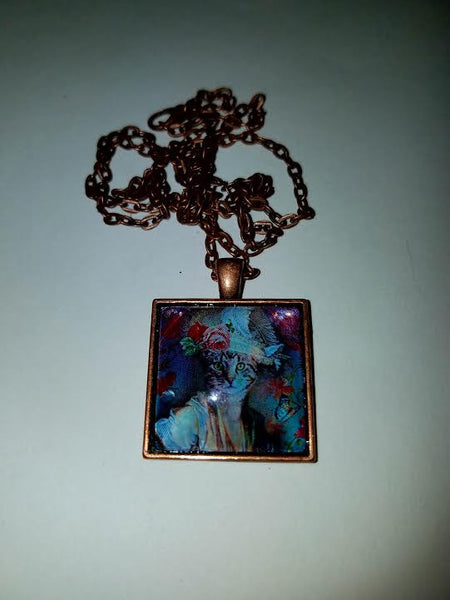 Ms. Kitty Cabochon Necklace