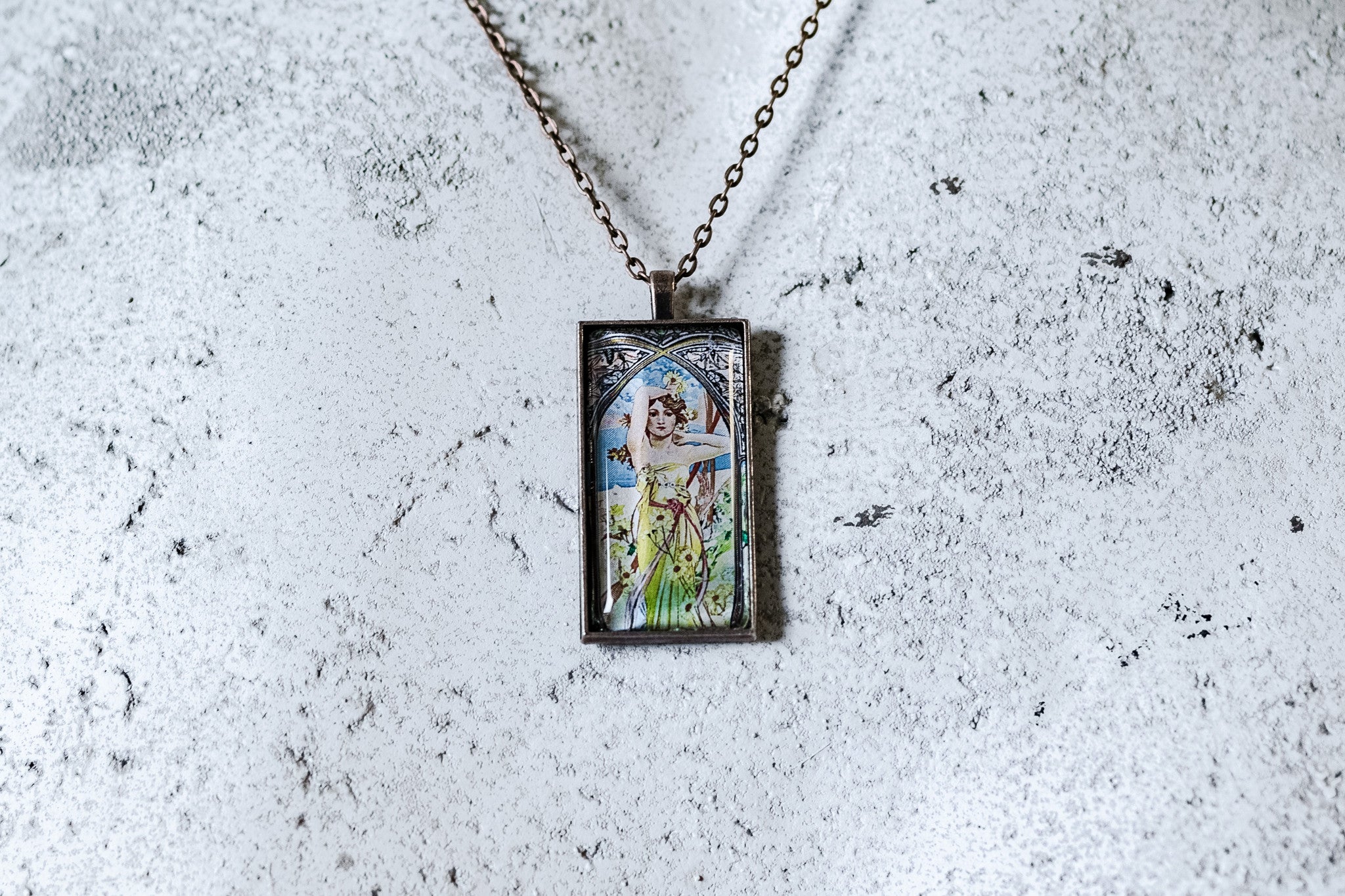 Brightness of Day Cabochon Necklace