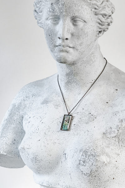 Evening Contemplation Cabochon Necklace
