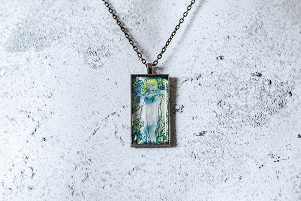 The Iris Cabochon Necklace