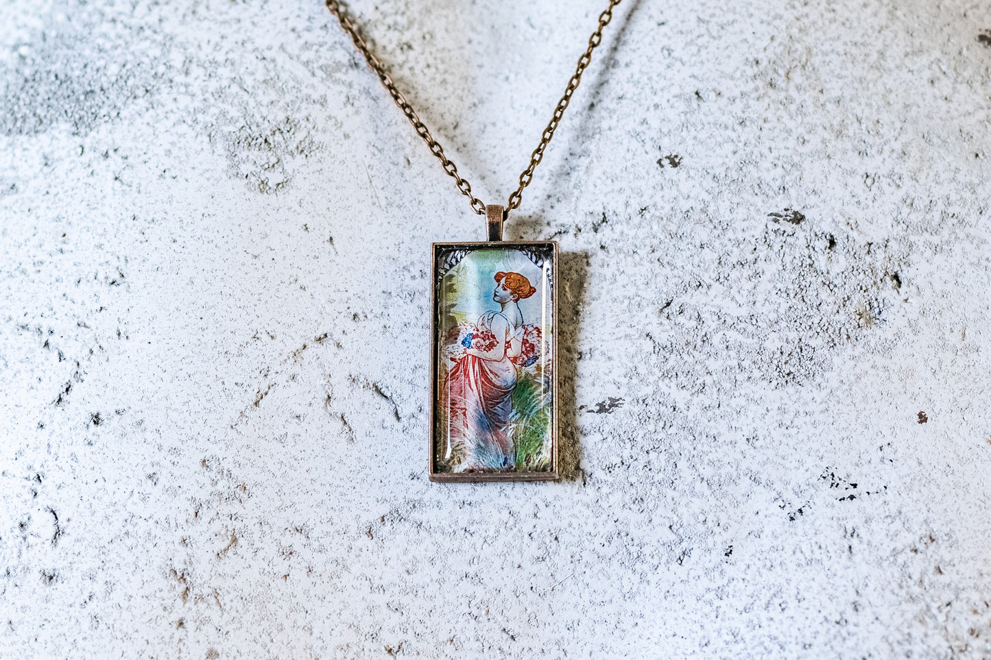 Summer Cabochon Necklace