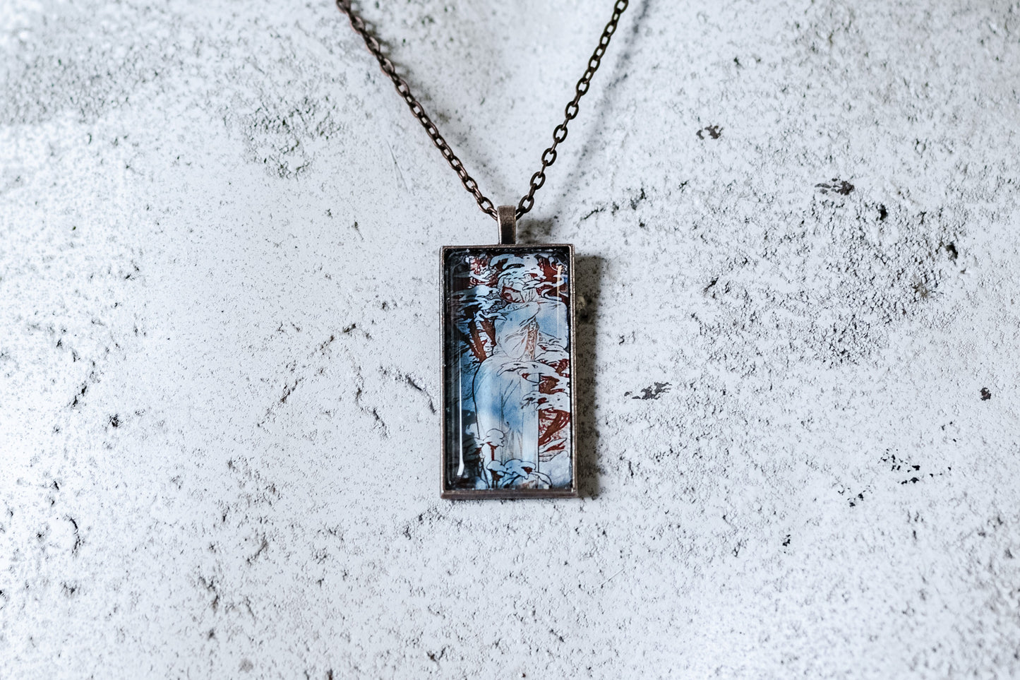 Winter II Cabochon Necklace