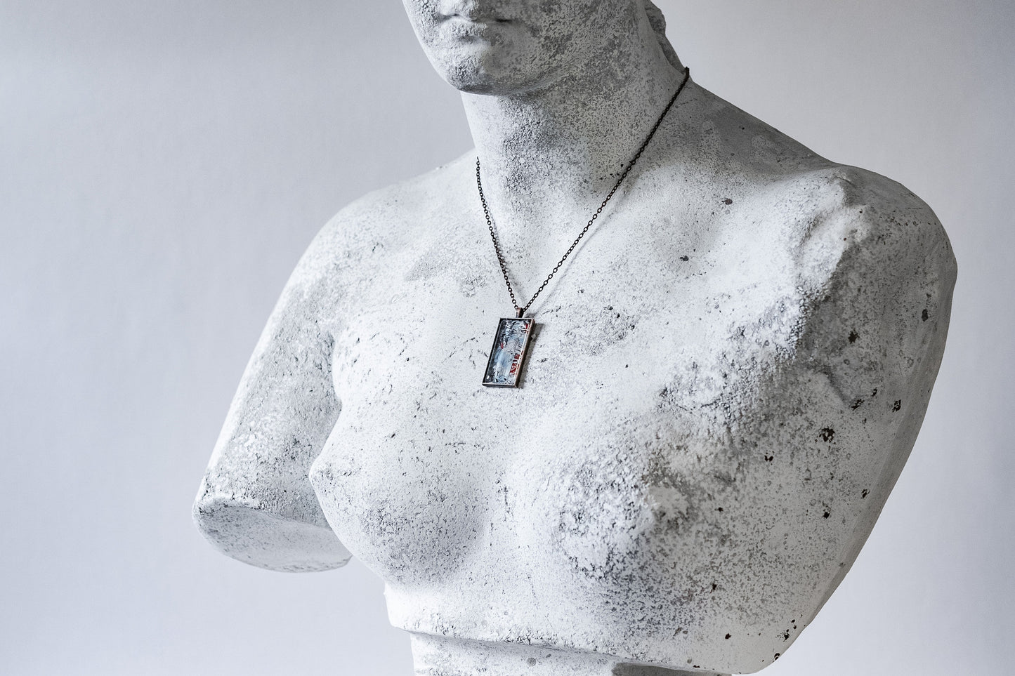 Winter II Cabochon Necklace