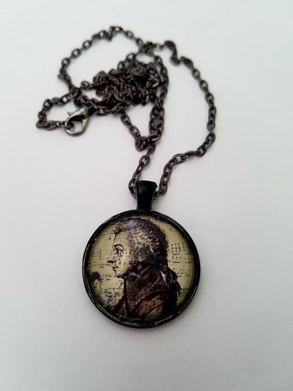 Composer Cabochon Necklace