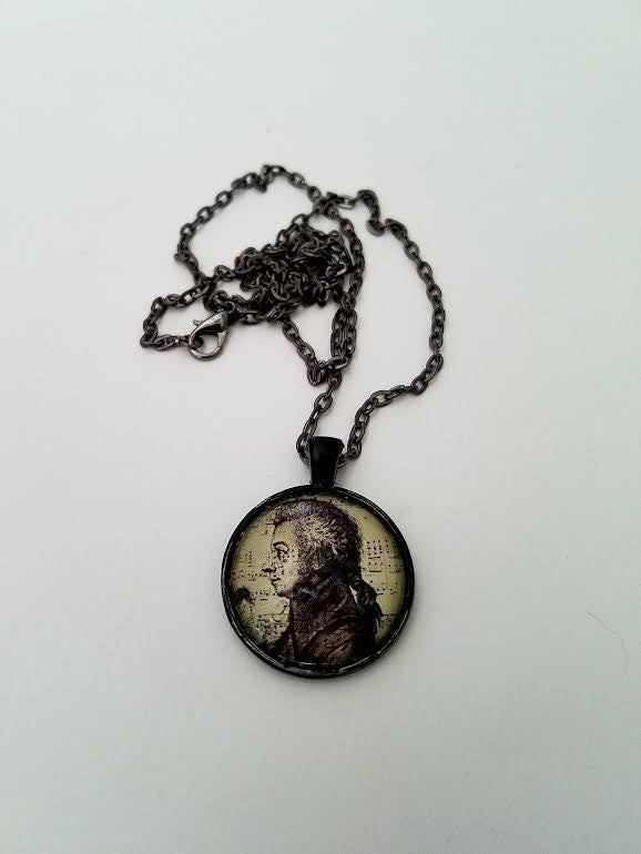 Composer Cabochon Necklace