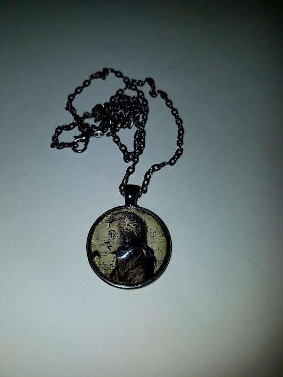 Composer Cabochon Necklace