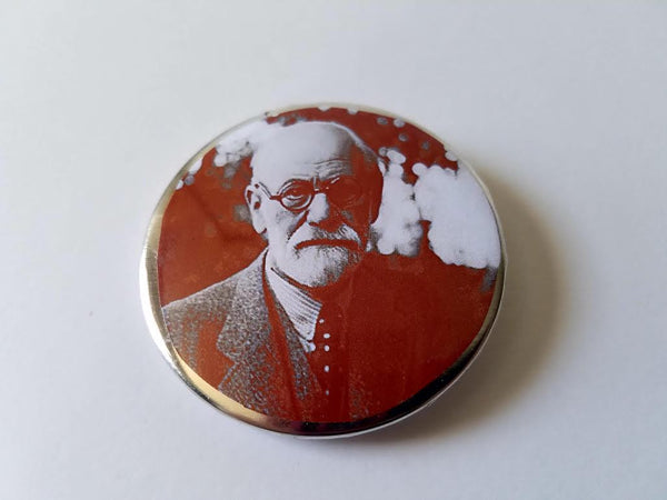 Sigmund Freud 1937 Button