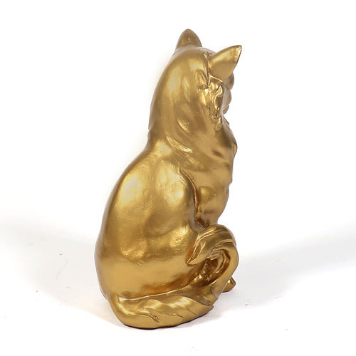 Gatto d'oro Statue