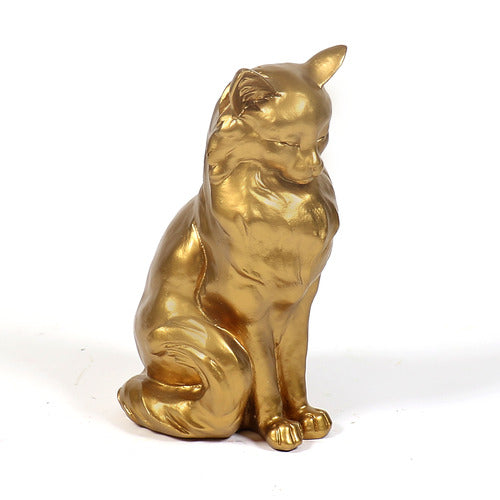 Gatto d'oro Statue