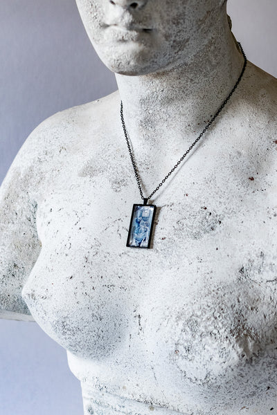 Ex-Libris Cabochon Necklace