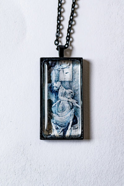 Ex-Libris Cabochon Necklace