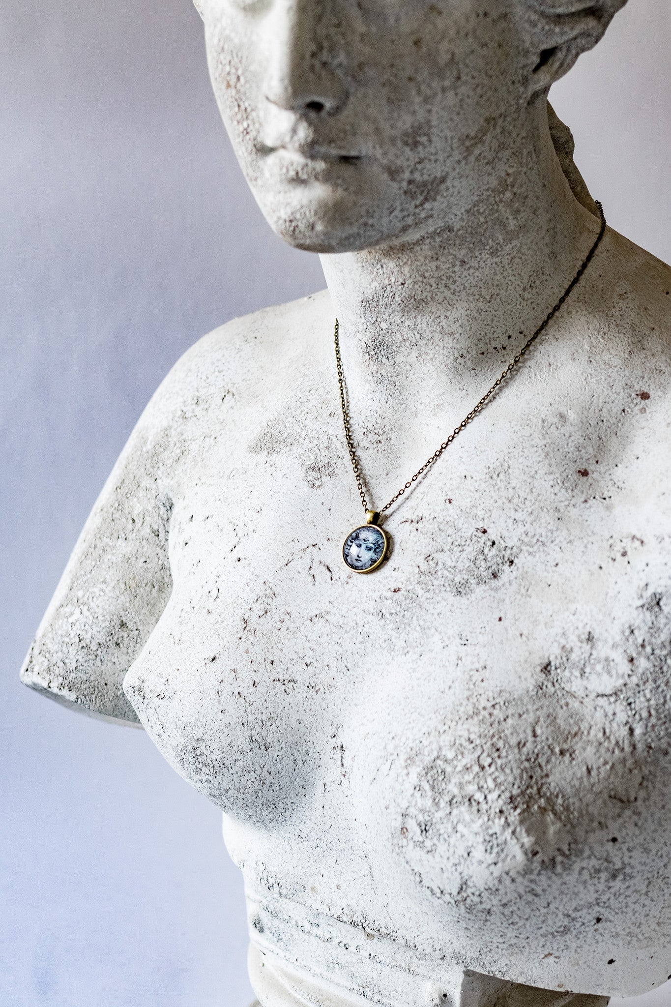 The Green Lady Cabochon Necklace