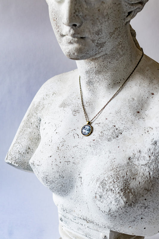 The Green Lady Cabochon Necklace