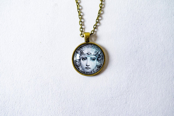 The Green Lady Cabochon Necklace