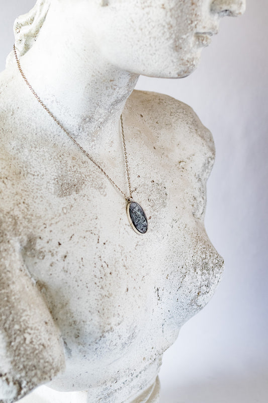 Dead Alice Cabochon Necklace